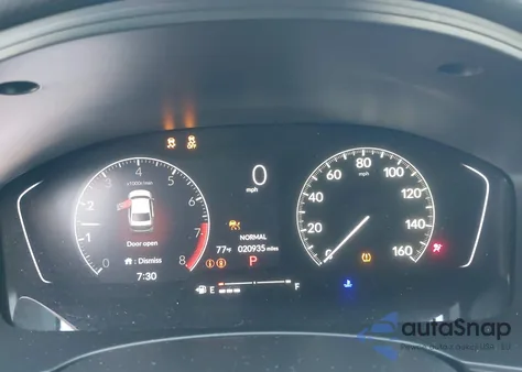 2022 Honda Civic Sport z USA, uszkodzony, nr VIN 2HGFE2F53NH569990